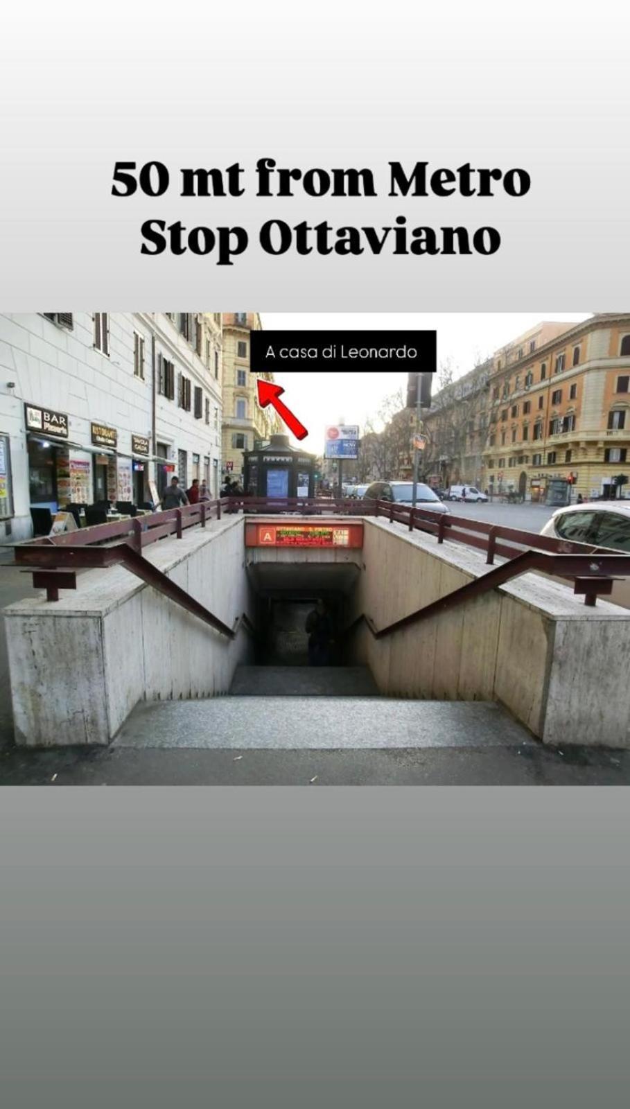 Ferienwohnung A Casa Di Leonardo II Rom Exterior foto